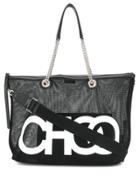 Jimmy Choo Allegra Mesh Tote - Black