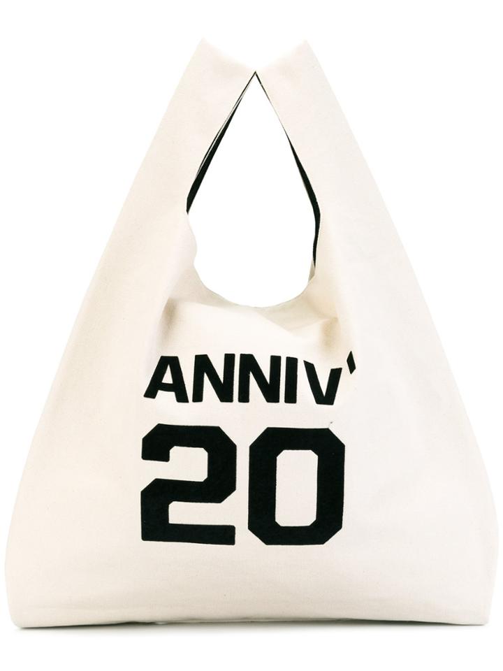 Mm6 Maison Margiela Anniv 20 Tote - Nude & Neutrals