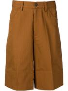 Qasimi Tailored Deck Shorts - Brown