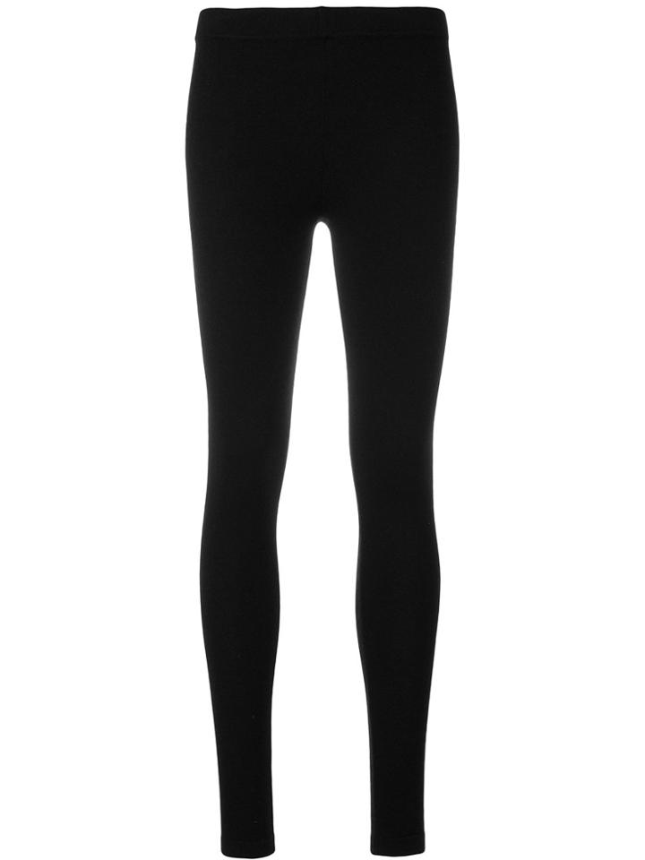 Snobby Sheep Fitted Knitted Leggings - Black