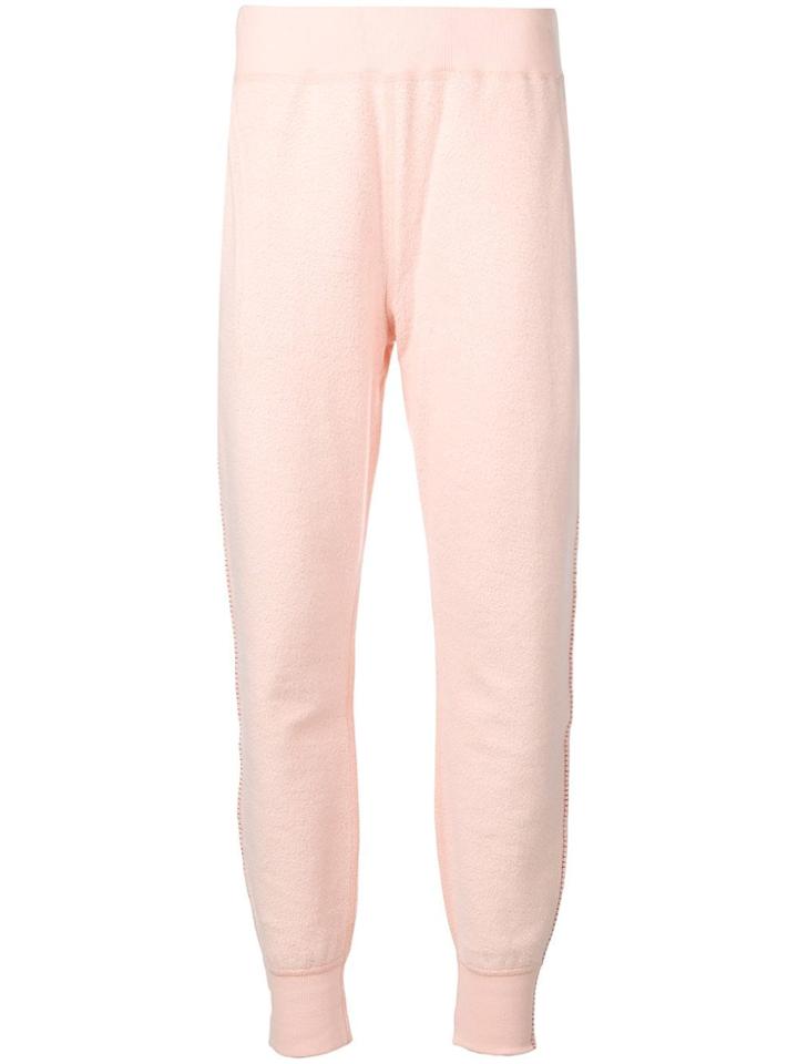 Rag & Bone Fleece Track Pants - Pink