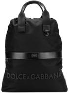 Dolce & Gabbana Logo Street Backpack - Black