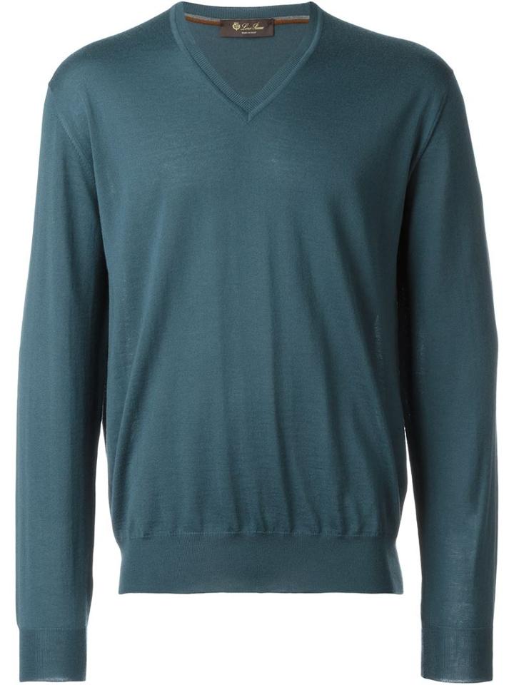 Loro Piana Fine V Neck Jumper