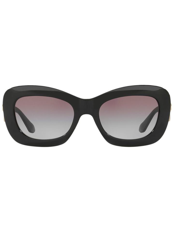 Versace - Square Foldable Sunglasses - Women - Nylon - One Size, Black, Nylon