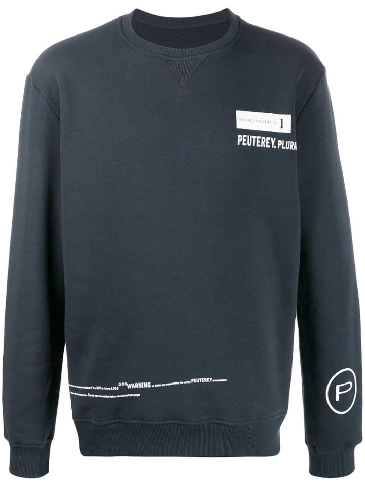 Peuterey Corbett Crew Neck Sweater - Blue