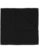Norma Kamali Rectangular Scarf, Women's, Black, Polyester/spandex/elastane