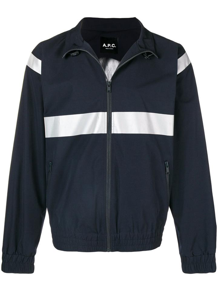 A.p.c. Zipped Jacket - Blue