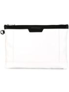 Jimmy Choo Derek Clutch, Men's, White, Calf Leather