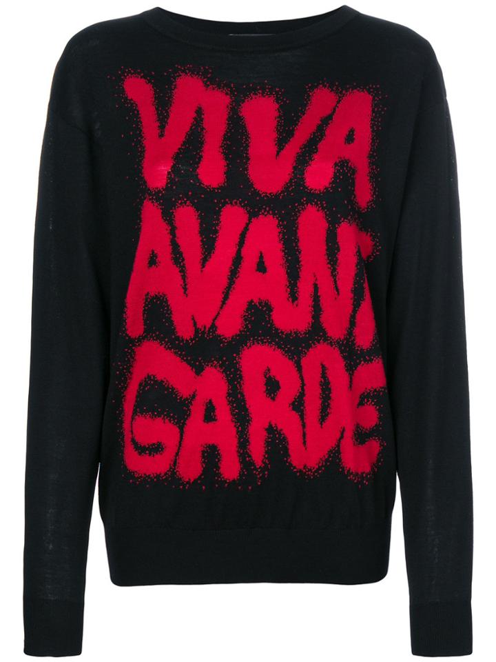 Jeremy Scott Viva Avant Garde Jumper - Black