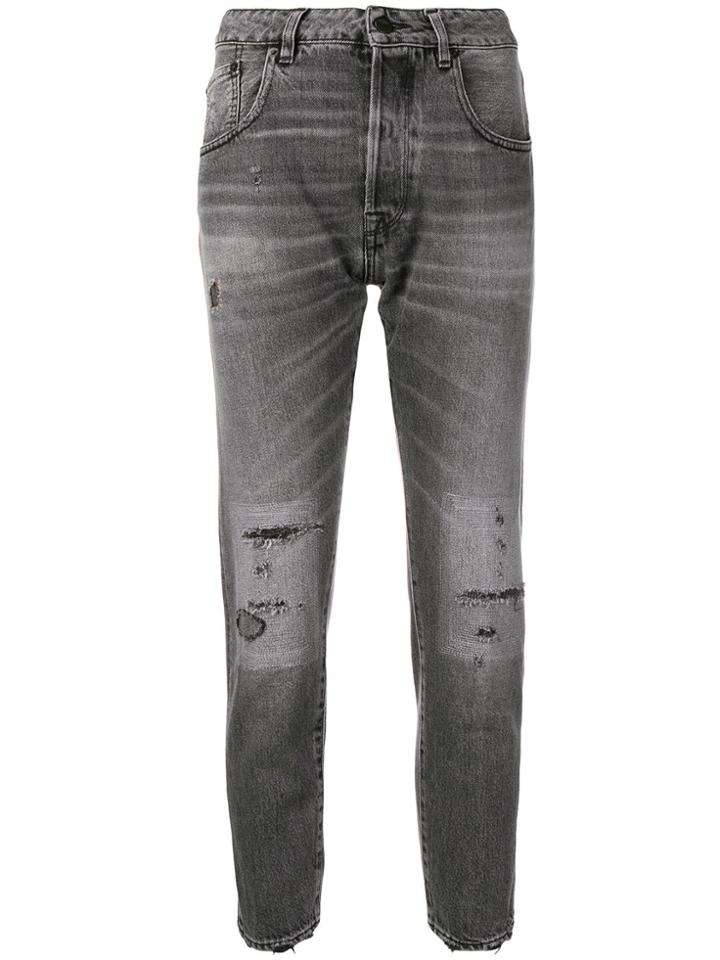 Golden Goose Deluxe Brand Jolly Distressed Jeans - Grey