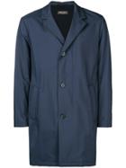 Loro Piana Straight Fit Coat - Blue