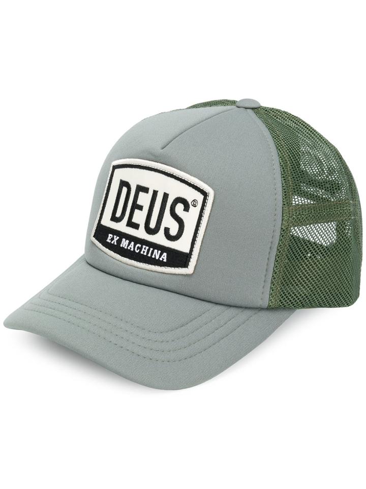Deus Ex Machina Mesh Back Baseball Cap - Green