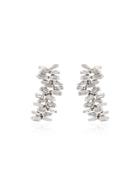 Suzanne Kalan 18kt White Gold Fireworks Diamond Earrings