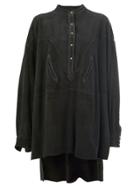 Faith Connexion Oversized Shirt Dress - Black