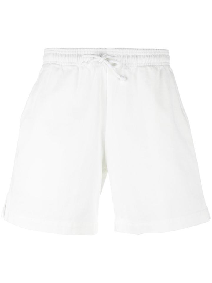 Golden Goose Deluxe Brand Drawstring Retro Shorts, Men's, Size: Medium, White, Cotton