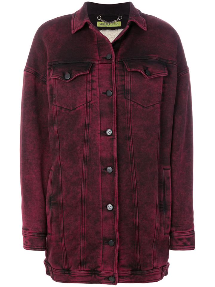 Versace Jeans Oversized Jacket - Red