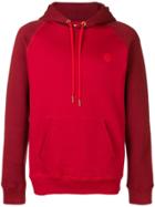 Acne Studios Two-tone Hooded Sweatshirt - Red