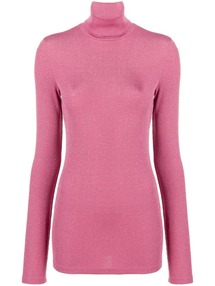 Dondup Turtleneck Sweater - Pink & Purple