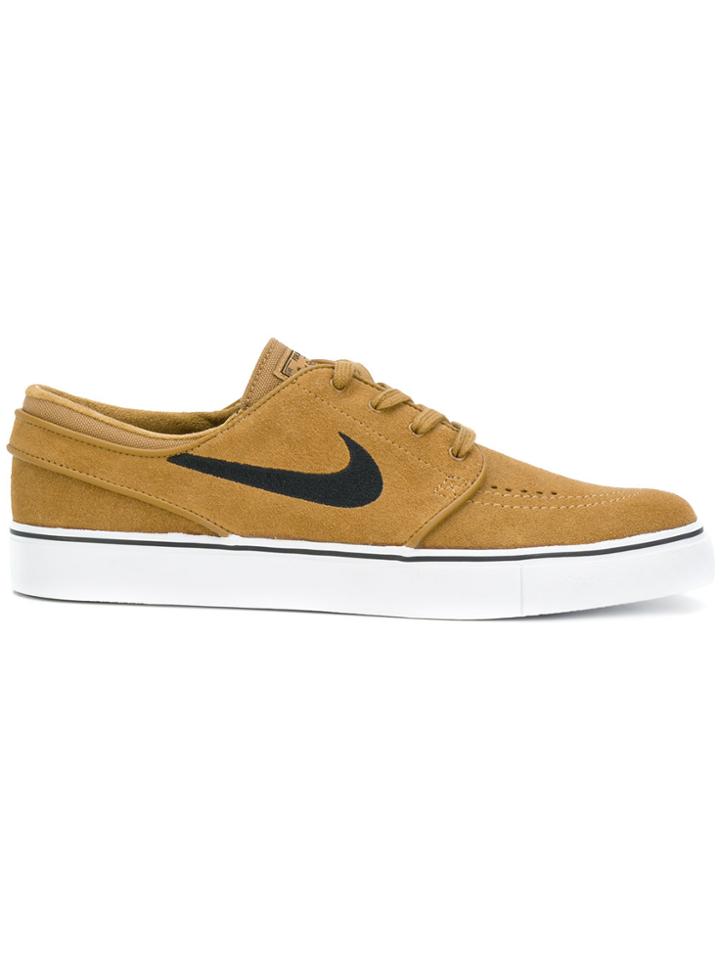 Nike Stefan Janoski Skate Sneakers - Brown