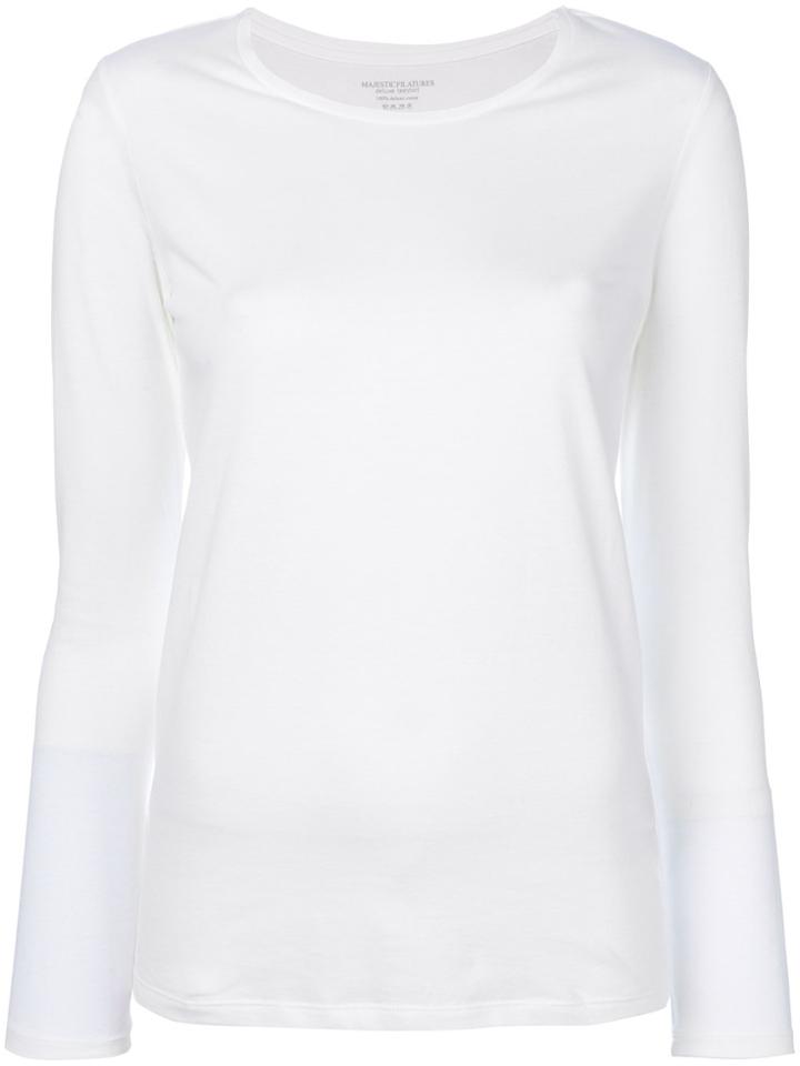 Majestic Filatures Classic Long Sleeve T-shirt - White