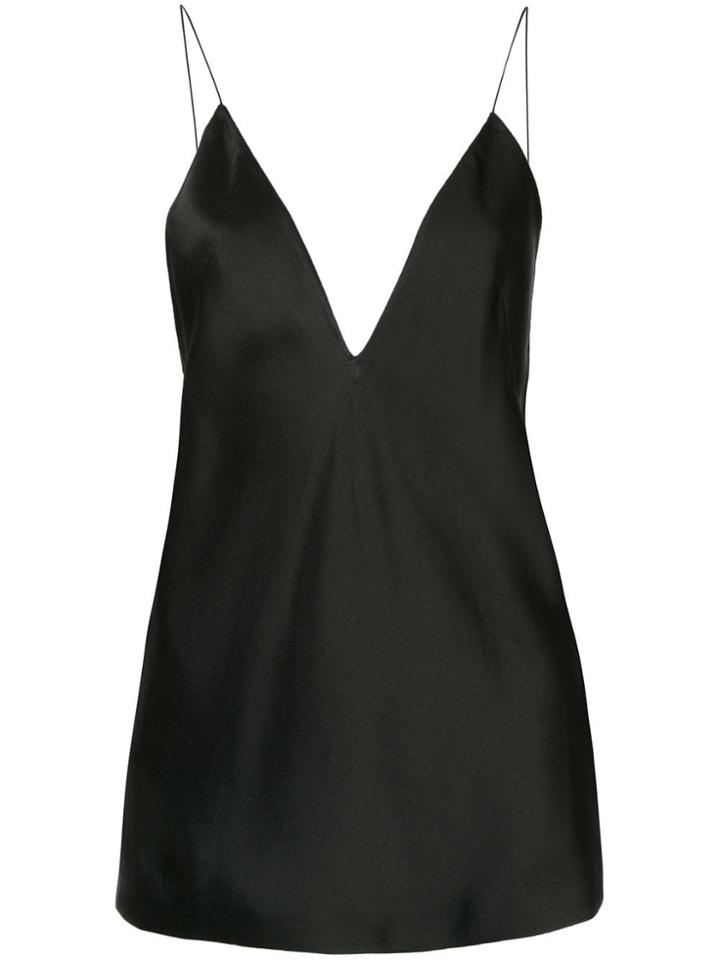 Haider Ackermann Spaghetti Strap Camisole Top - Black