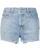 J Brand Cutoff Jean Shorts - Blue