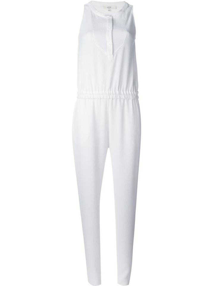 Vanessa Bruno Athé Buttoned Collar Jumpsuit