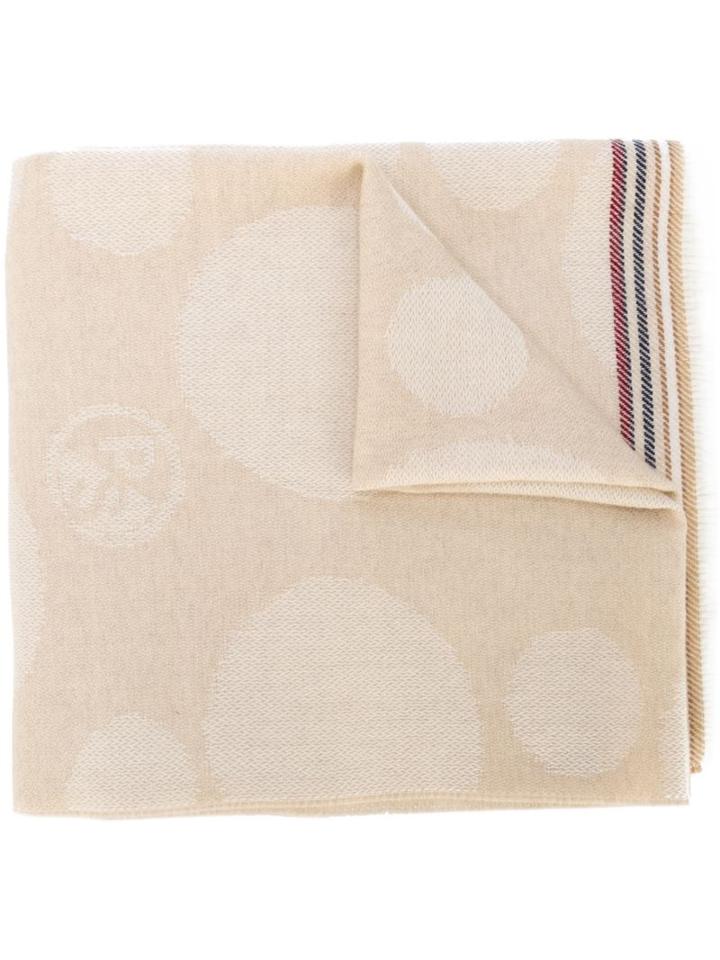 Ps By Paul Smith Circle Pattern Scarf