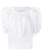 See By Chloé Ruched Loose Top - White