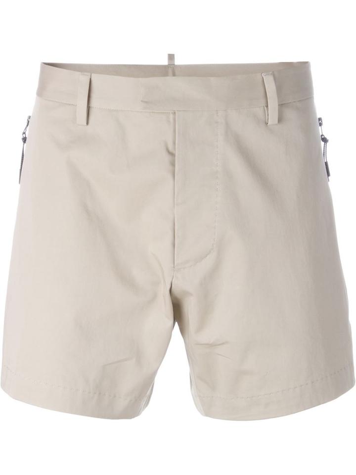 Dsquared2 Contrast Stripe Deck Shorts