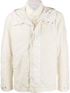 Stone Island Layered Hooded Jacket - Neutrals