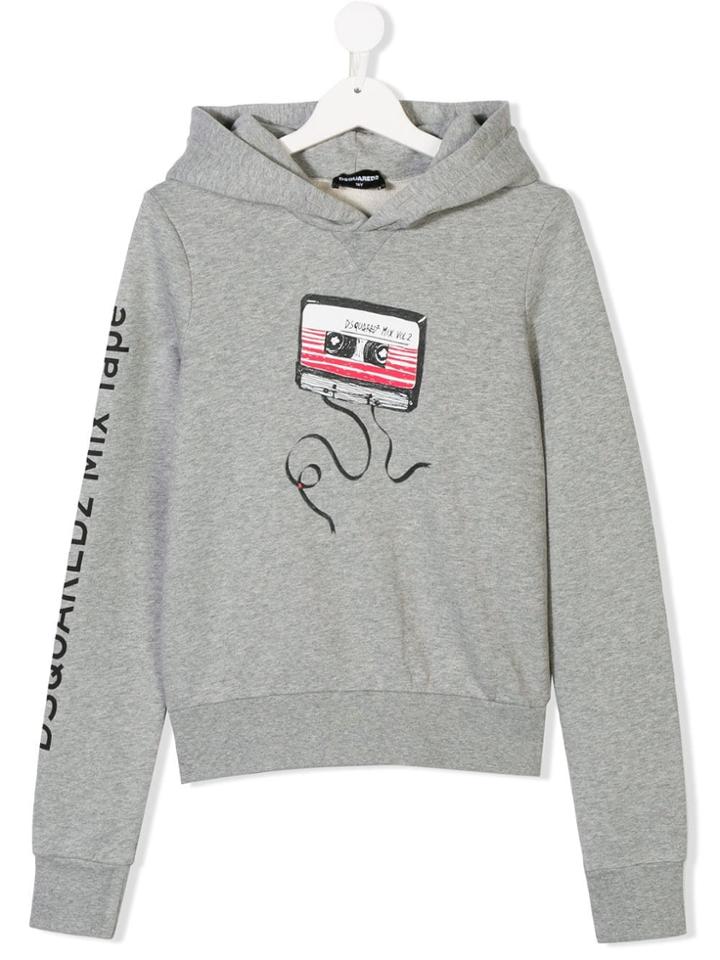 Dsquared2 Kids Dsquared2 Kids Dq02yhd00g5 Dq911 Cotton - Grey