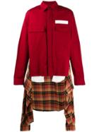 Ambush Nono Waist-tie Shirt - Red