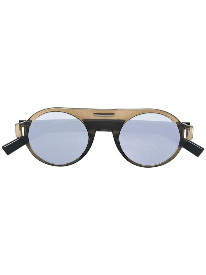 Dior Eyewear Round Frame Sunglasses - Green