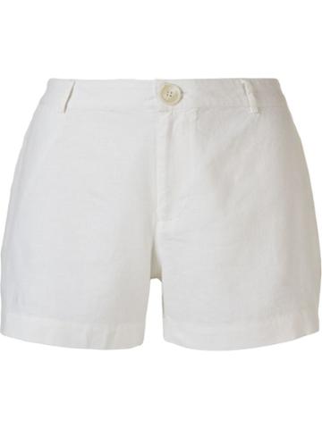 Uma Raquel Davidowicz - 'boto' Shorts - Women - Linen/flax/spandex/elastane/viscose - 42, White, Linen/flax/spandex/elastane/viscose