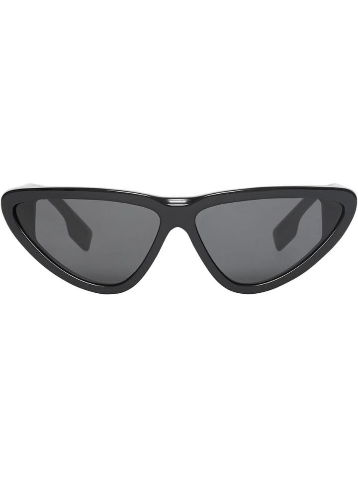 Burberry Triangular Frame Sunglasses - Black