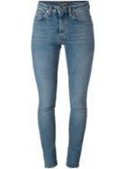 Saint Laurent Classic Skinny Jeans, Women's, Size: 25, Blue, Cotton/spandex/elastane