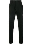 Philipp Plein Tailored Fitted Trousers - Black