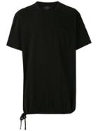 Osklen Netting Hybrid Pocket T-shirt - Black