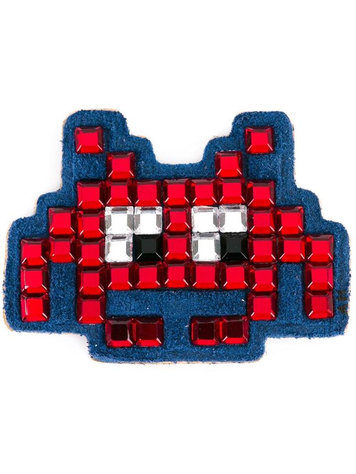 Anya Hindmarch Invaders Mini Sticker - Red