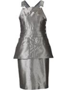 Moschino Clothed For Construction Dress