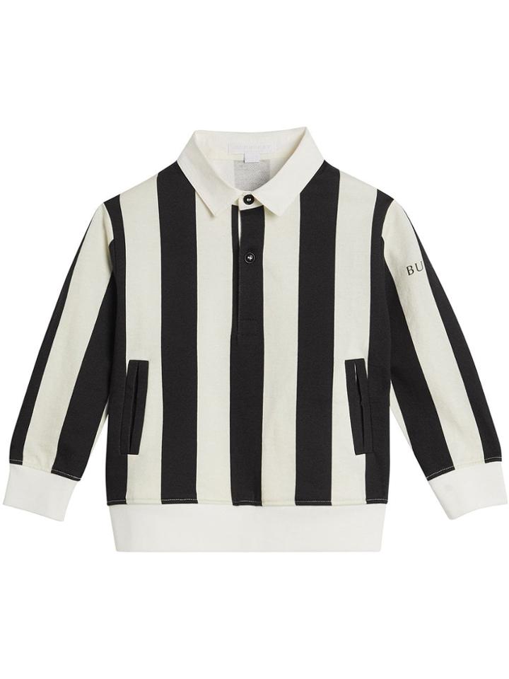 Burberry Kids Rugby Shirt - Black
