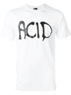 Pam Perks And Mini 'acid' T-shirt, Men's, Size: Small, White, Cotton/spandex/elastane
