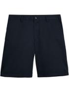 Burberry Cotton Twill Chino Shorts - Blue