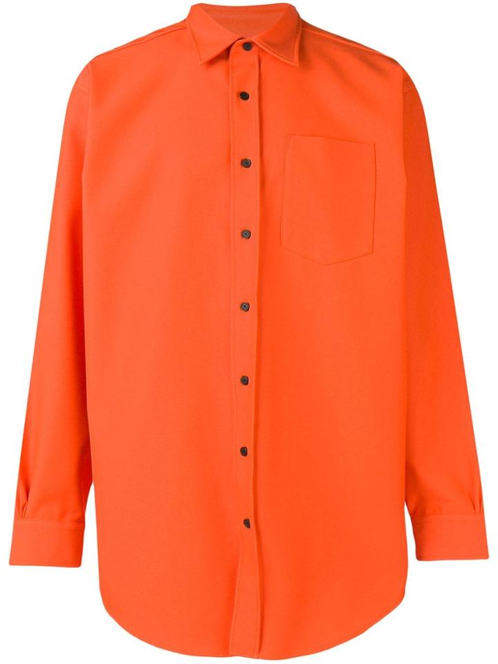 Acne Studios Atlent New Poly Co Tw Shirt - Orange