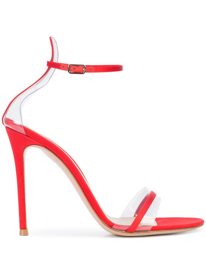 Gianvito Rossi G String 105 Sandals - Red