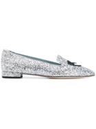 Chiara Ferragni #findmeinwonderland Glitter Slippers - Metallic