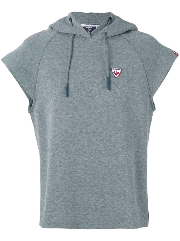 Rossignol Sleeveless Hoodie, Men's, Size: 50, Grey, Cotton/polyester