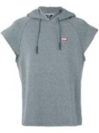 Rossignol Sleeveless Hoodie, Men's, Size: 50, Grey, Cotton/polyester