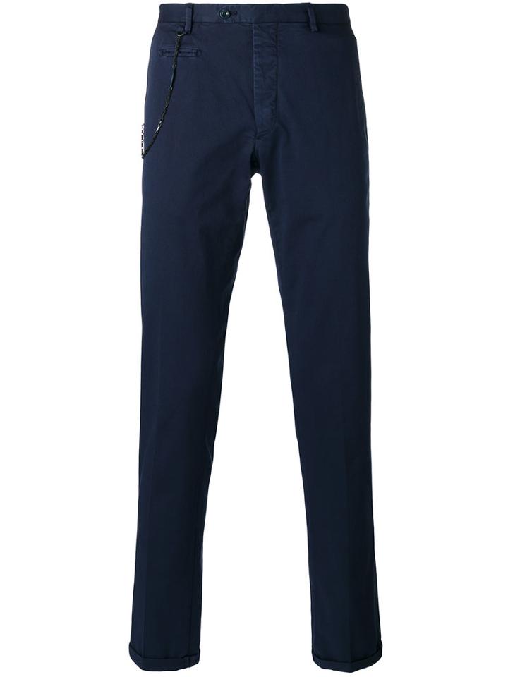 Biagio Santaniello - Skinny Trousers - Men - Cotton/spandex/elastane - 52, Blue, Cotton/spandex/elastane